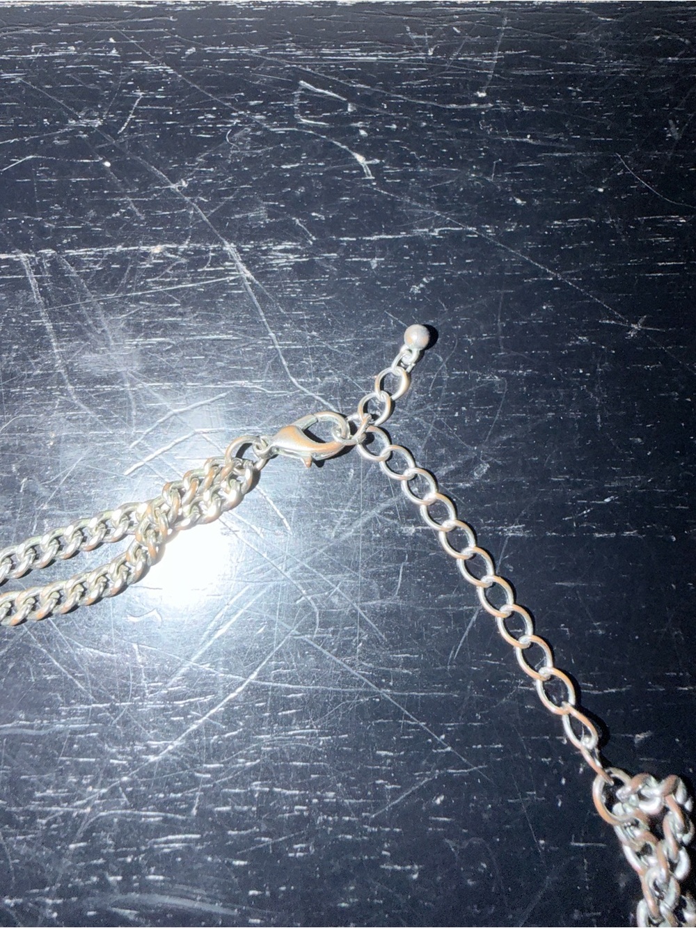 Geometric Statement Necklace - Picture 3 of 4